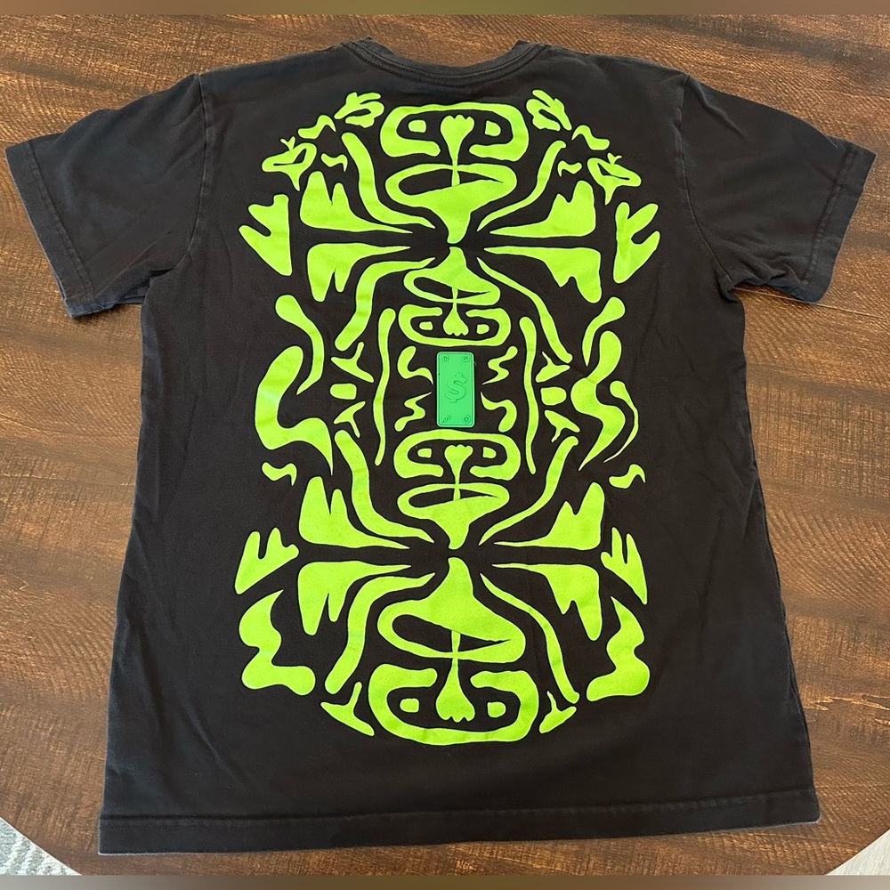 Cash by Cash App Black Short Sleeve Shirt Promo Size-Large
